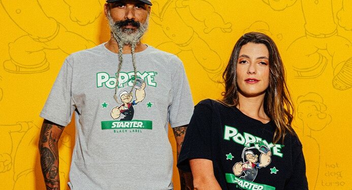 Starter lança Collab em homenagem a Popeye